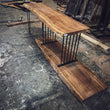 Load image into Gallery viewer, Minimalist Live edge Tv Stand | Lucky Furniture & Handicrafts.