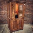 Load image into Gallery viewer, Vintage Shutter Design Coffee Station Bar | Lucky Furniture & Handicrafts.