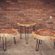 Load image into Gallery viewer, Live Edge Log tables | Lucky Furniture & Handicrafts.