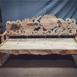 Load image into Gallery viewer, Carved Floral Bench | Lucky Furniture & Handicrafts.