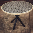 Load image into Gallery viewer, Bone Inlay Geometric Table | Lucky Furniture & Handicrafts.