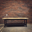 Load image into Gallery viewer, Minimalist Mango wood tv stand with shelf | Lucky Furniture & Handicrafts.