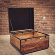Load image into Gallery viewer, Recycled wood "suitcase" box | Lucky Furniture & Handicrafts.