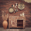 Load image into Gallery viewer, Teak Wood 2 draw sideboard | Lucky Furniture & Handicrafts.