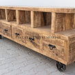 Load image into Gallery viewer, Vintage Industrial TV Stand | Lucky Furniture & Handicrafts.