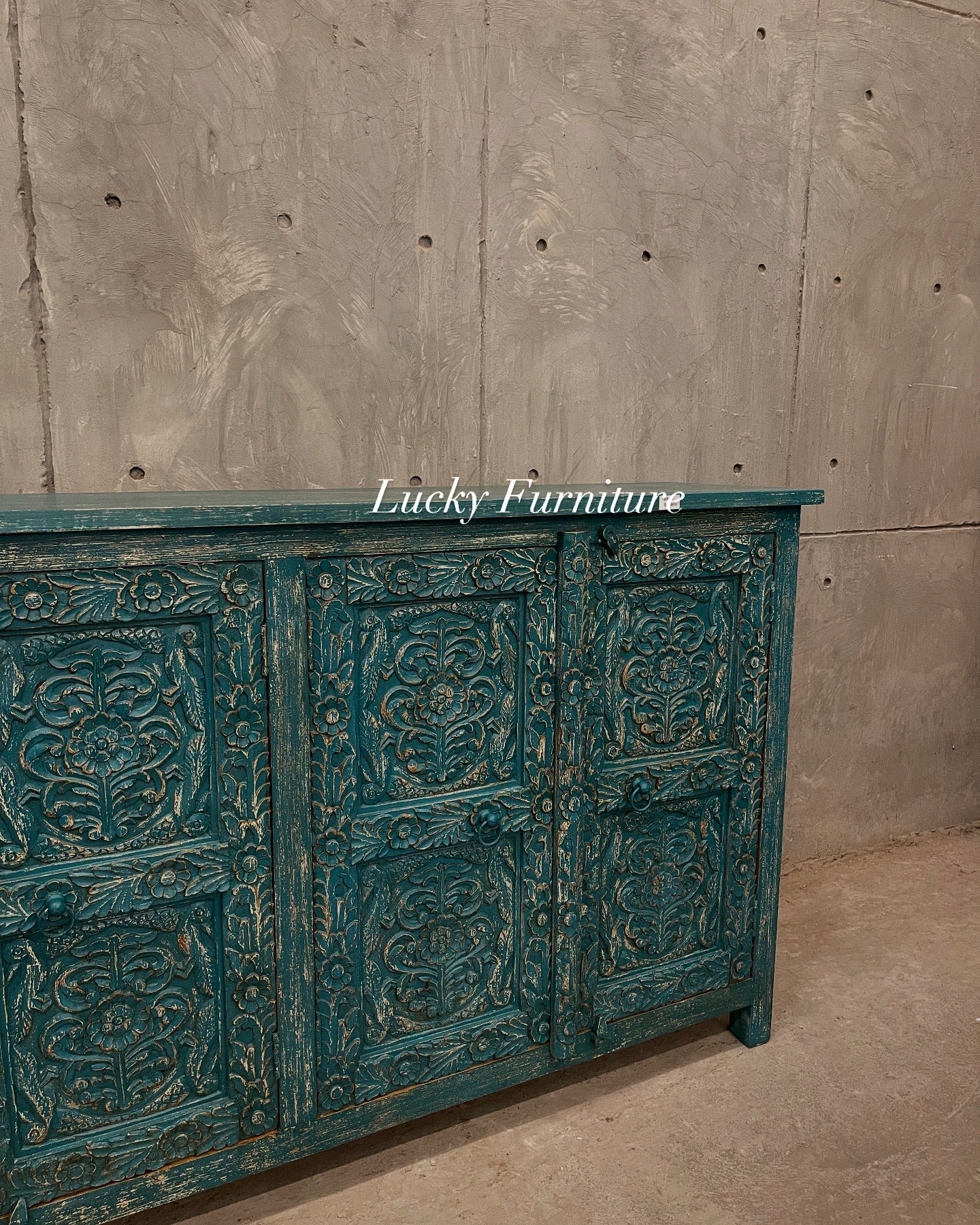 Carved sideboard