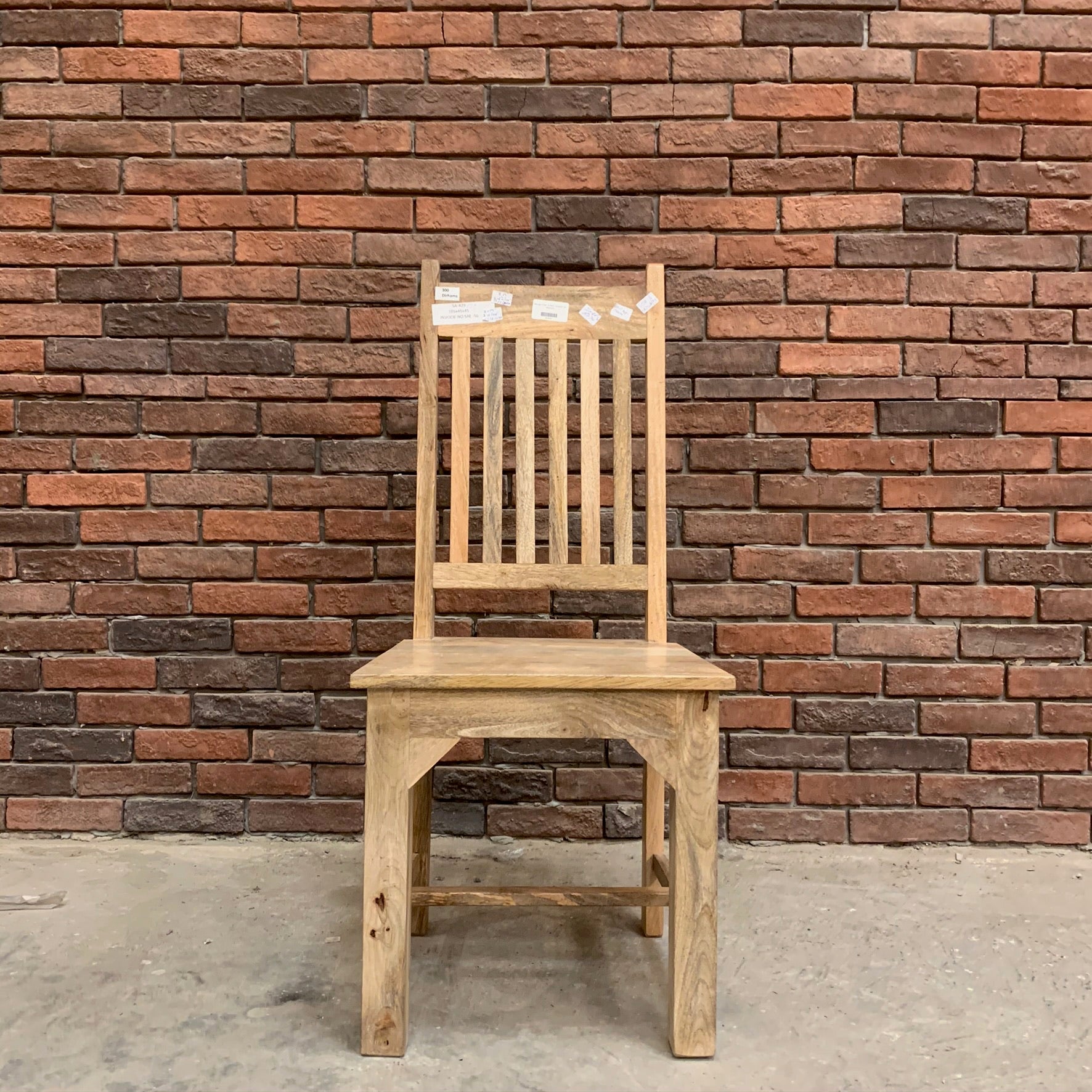Slated Mango wood chair