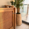 Load image into Gallery viewer, Rattan round edge sideboard

