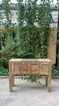 Rattan console