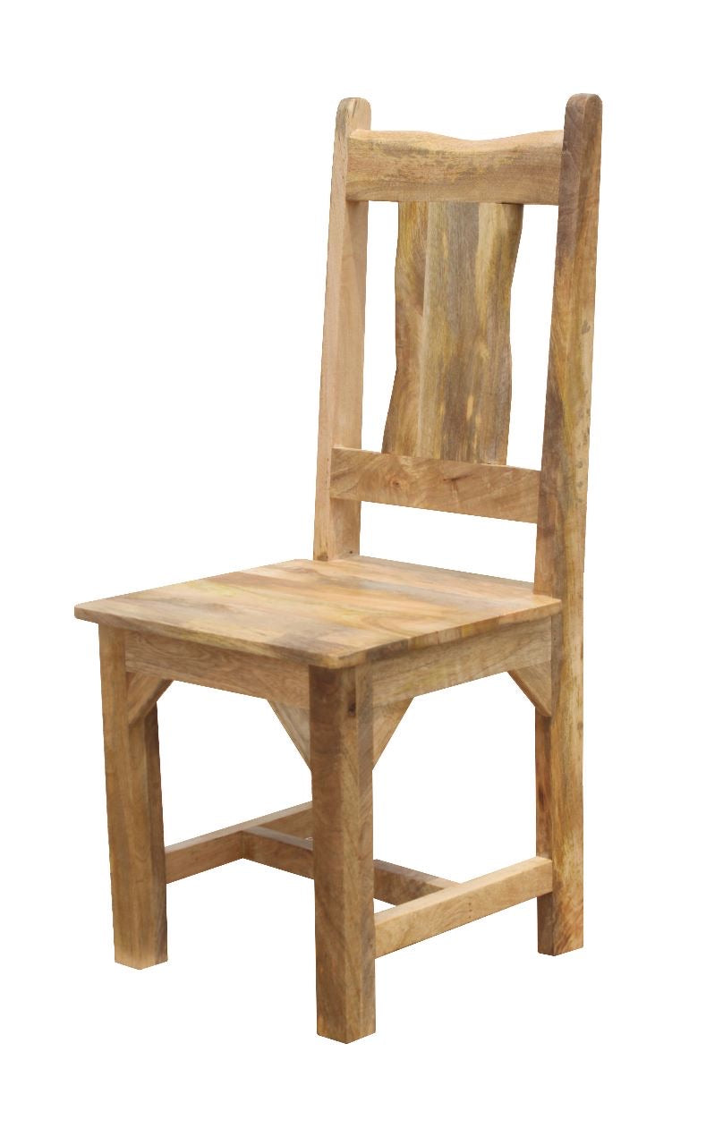 Live Edge Mango Wood Chair