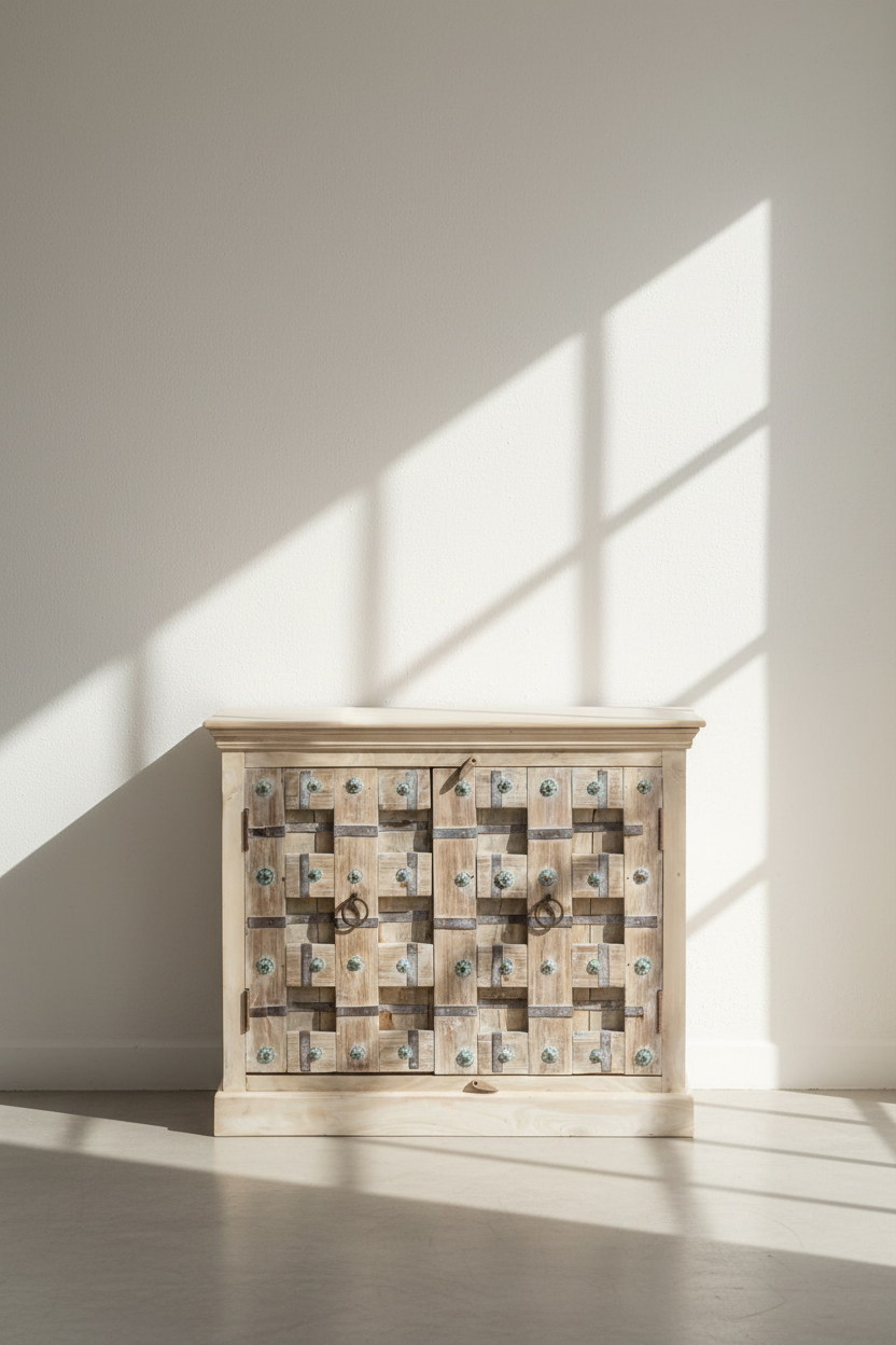 Reclaimed door sideboard