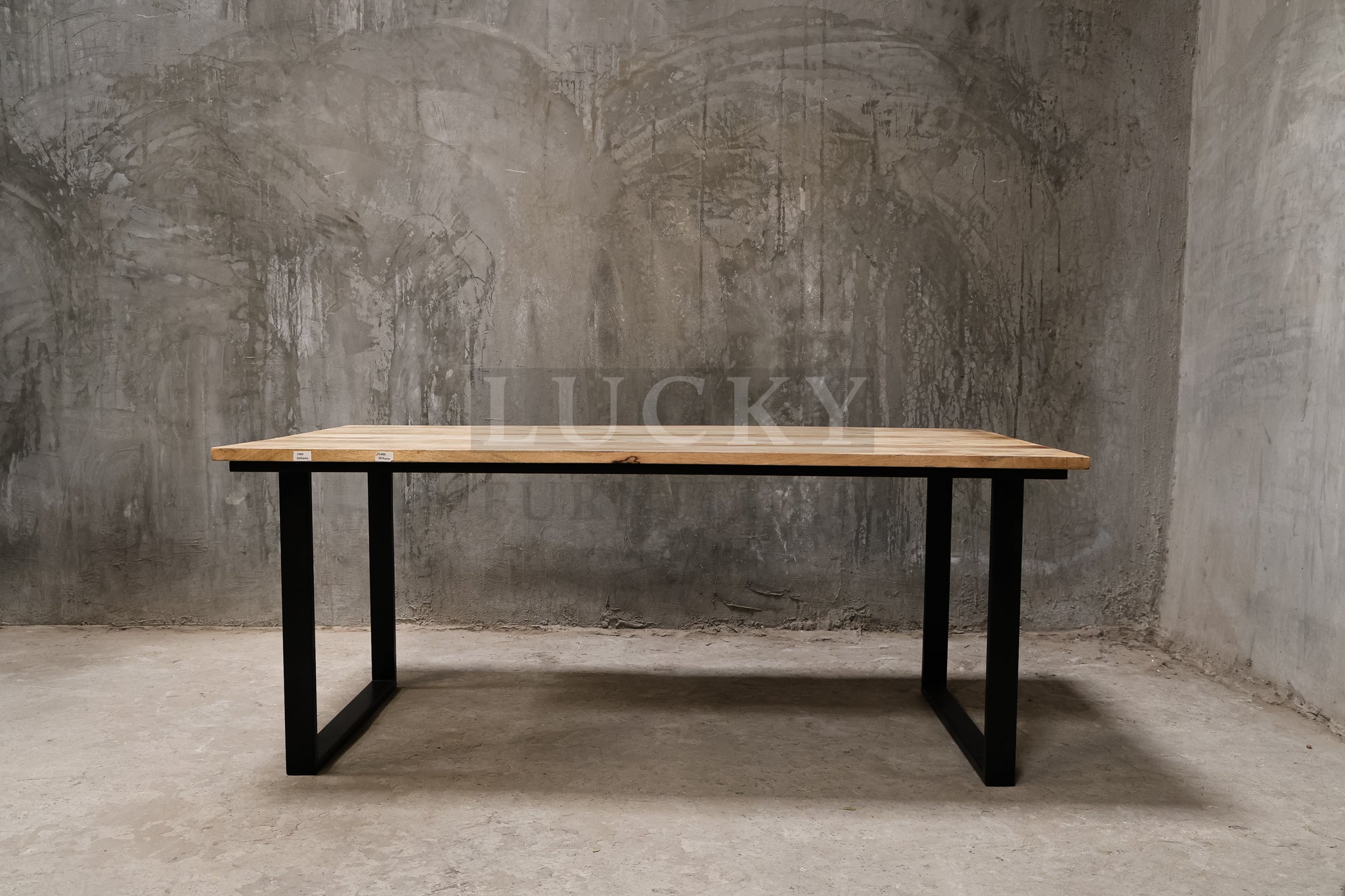 Mango wood U Leg Table.