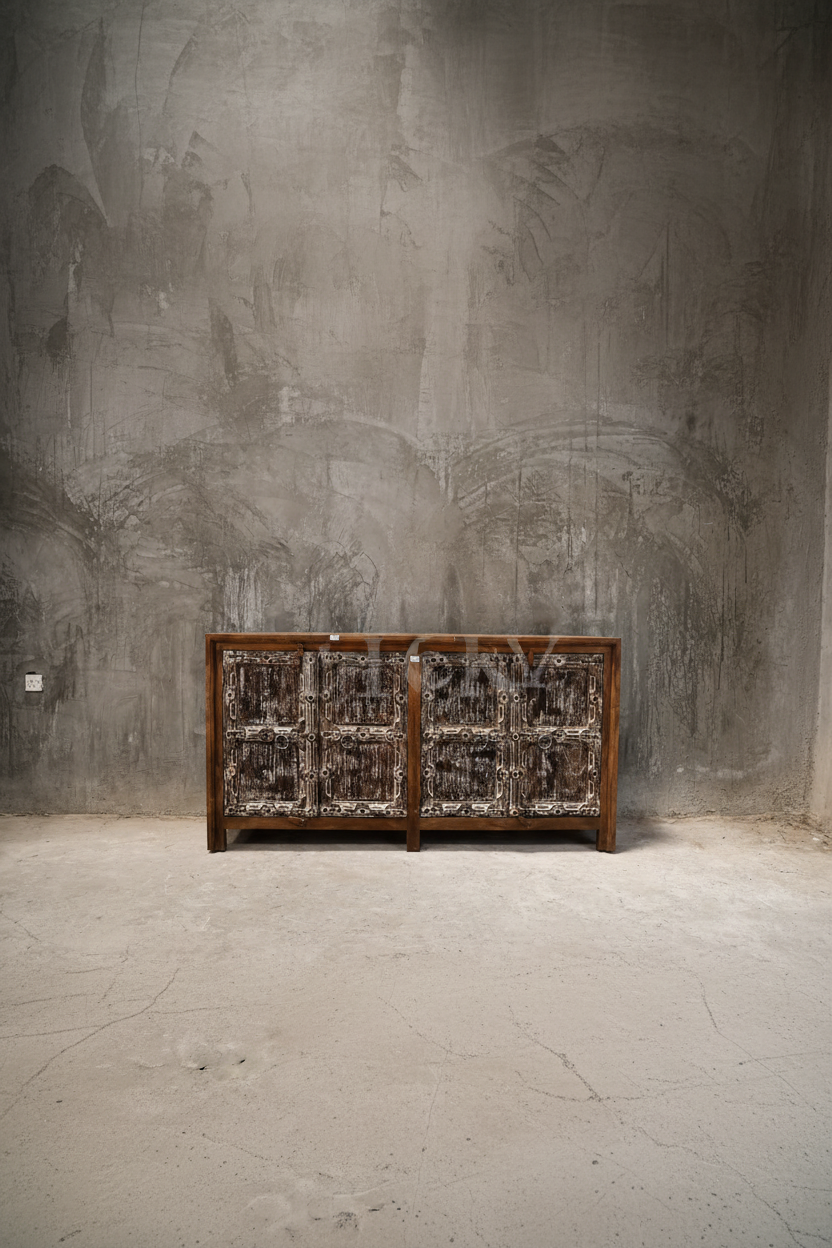 Vintage Door Sideboard 4 door.