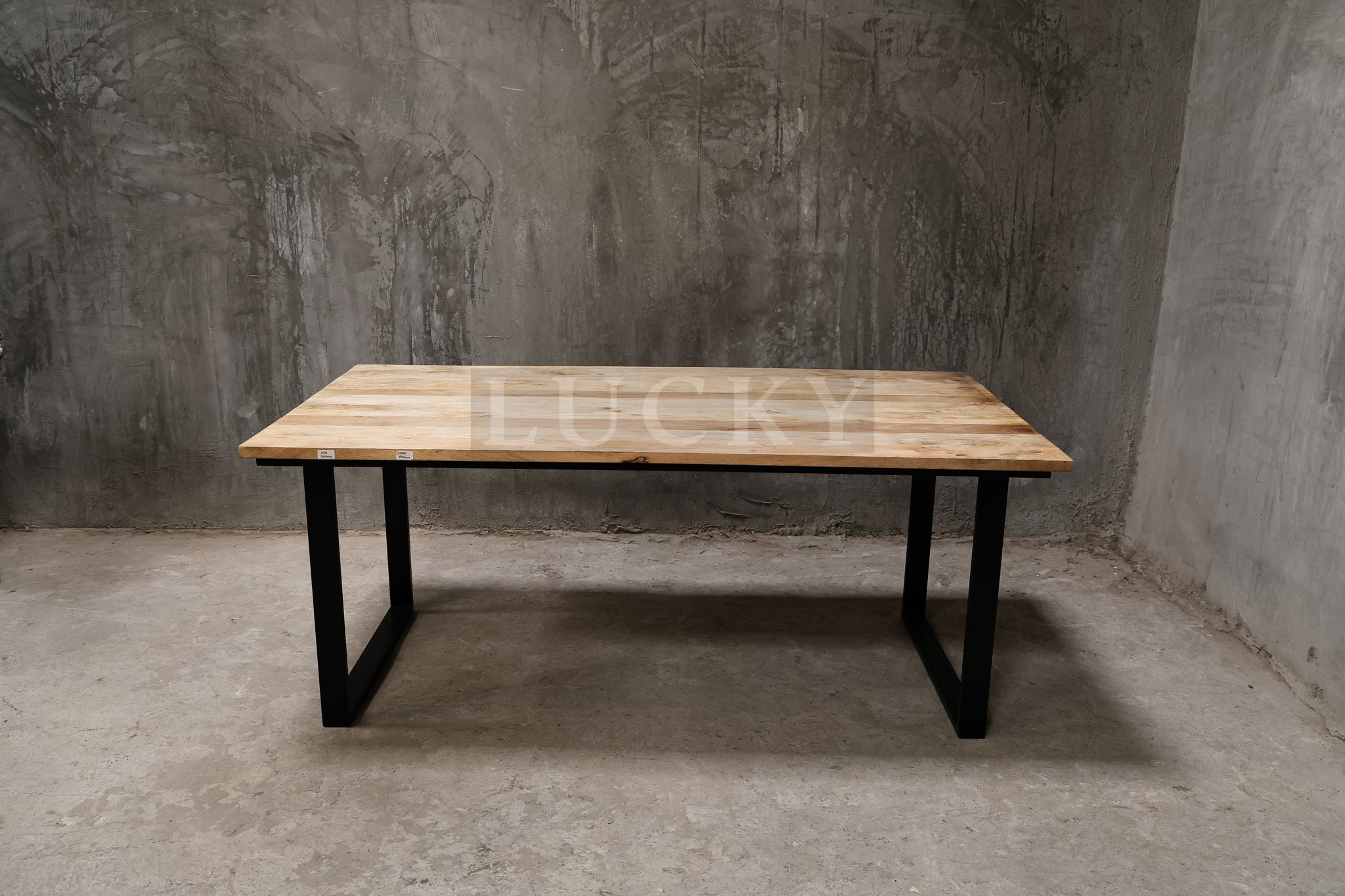 Mango wood U Leg Table.