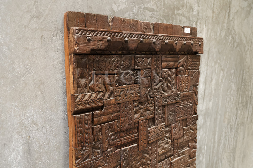 Carved Vintage Carved Panel.