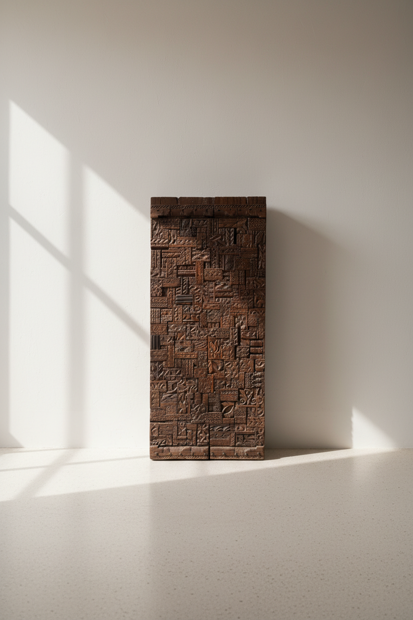 Carved Vintage Carved Panel.