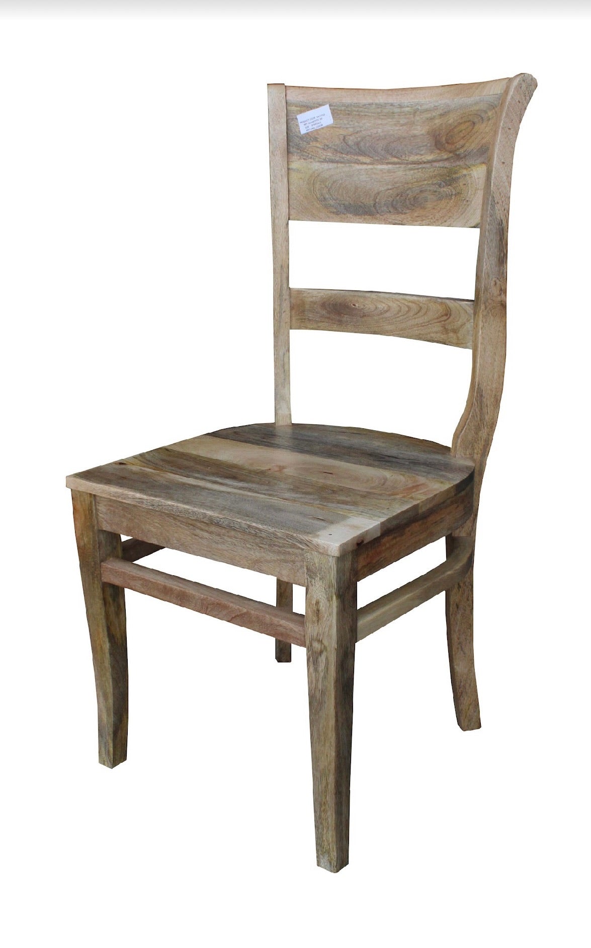 Round Back Mango wood Chair
