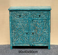 2 draw carved sideboard