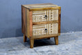 Tribal 2-Drawer Nightstand