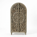 Arch carved cabinet