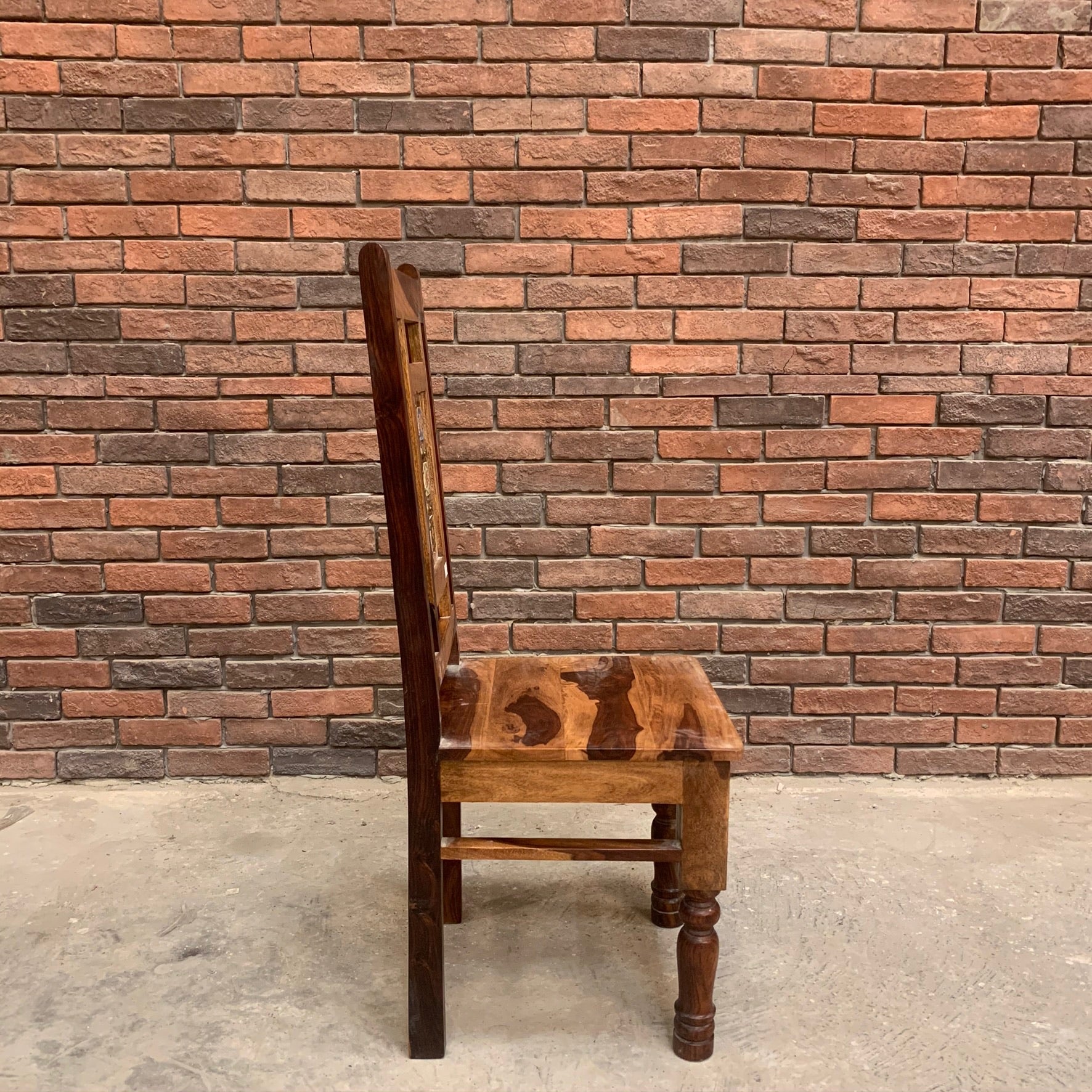 Rosewood 2" tile chair