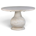 Pedestal dining table.