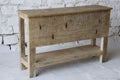 Heritage Hand-Carved Console Table.