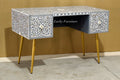 Mother of pearl inlay desk/ dresser
