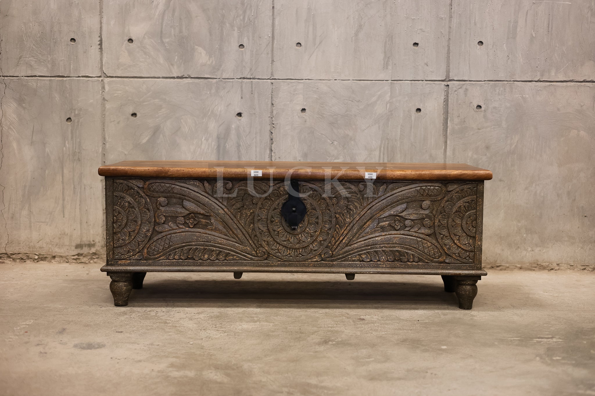 Carved trunk