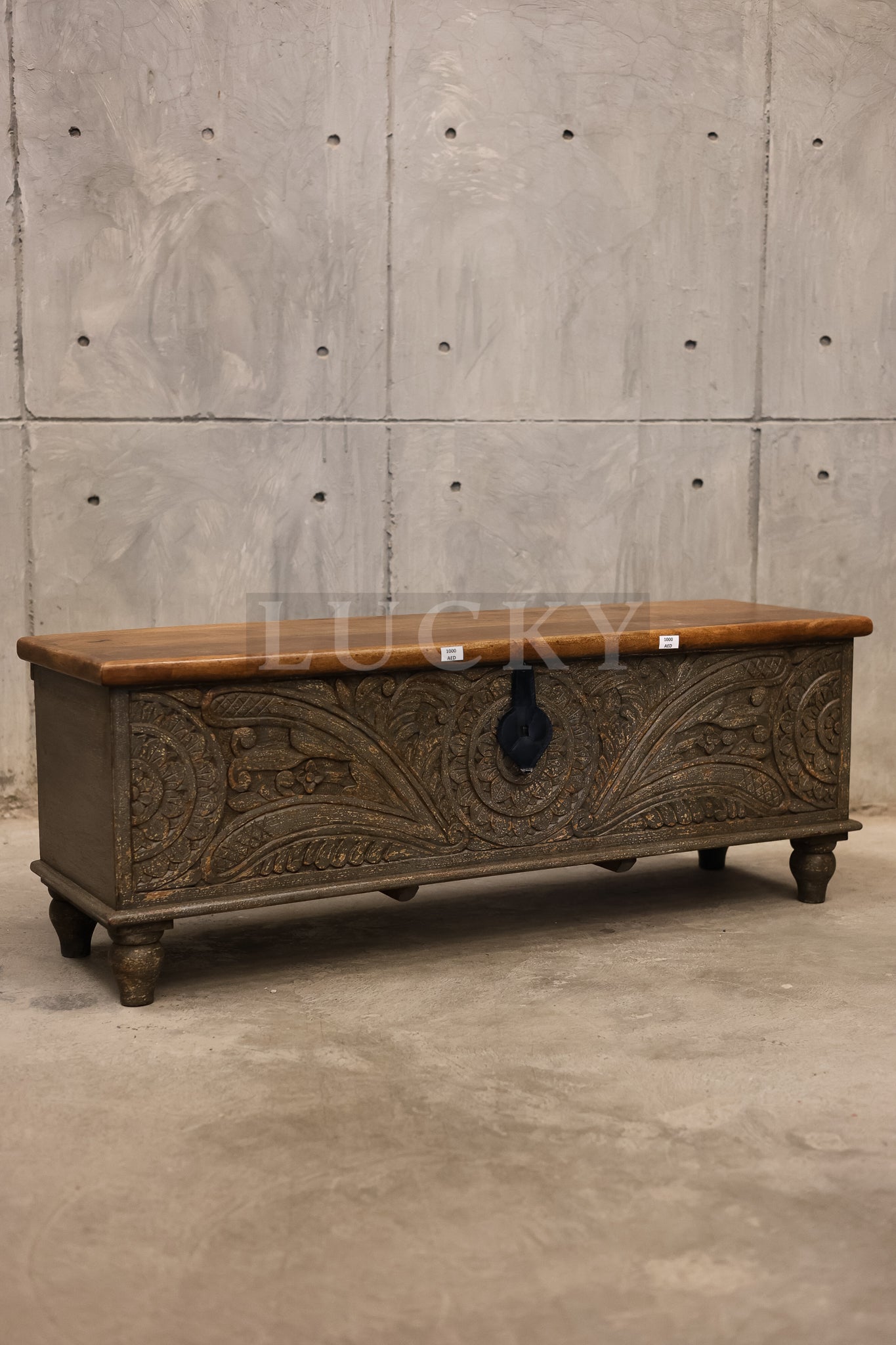 Carved trunk