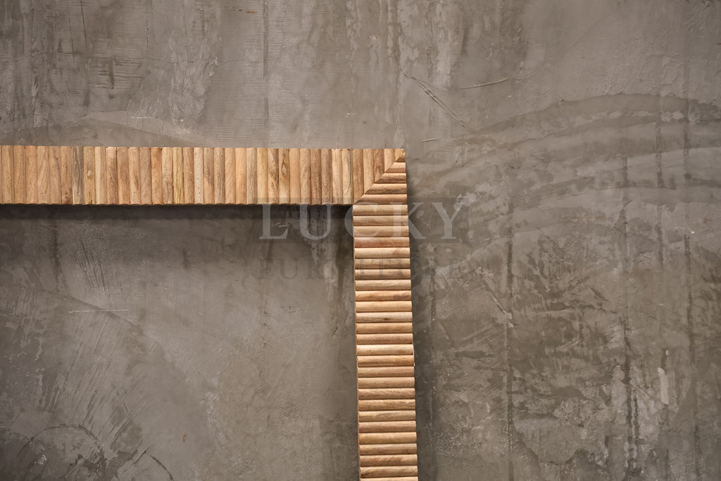 Ridge Mango Wood Mirror Frame