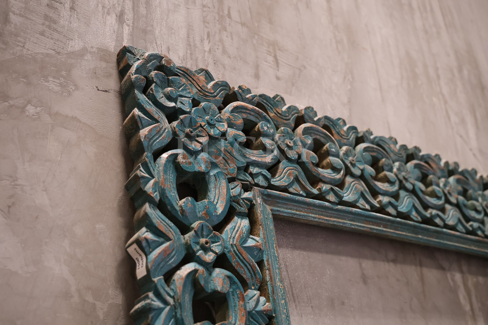 Carved Vibrant Mirror Frame