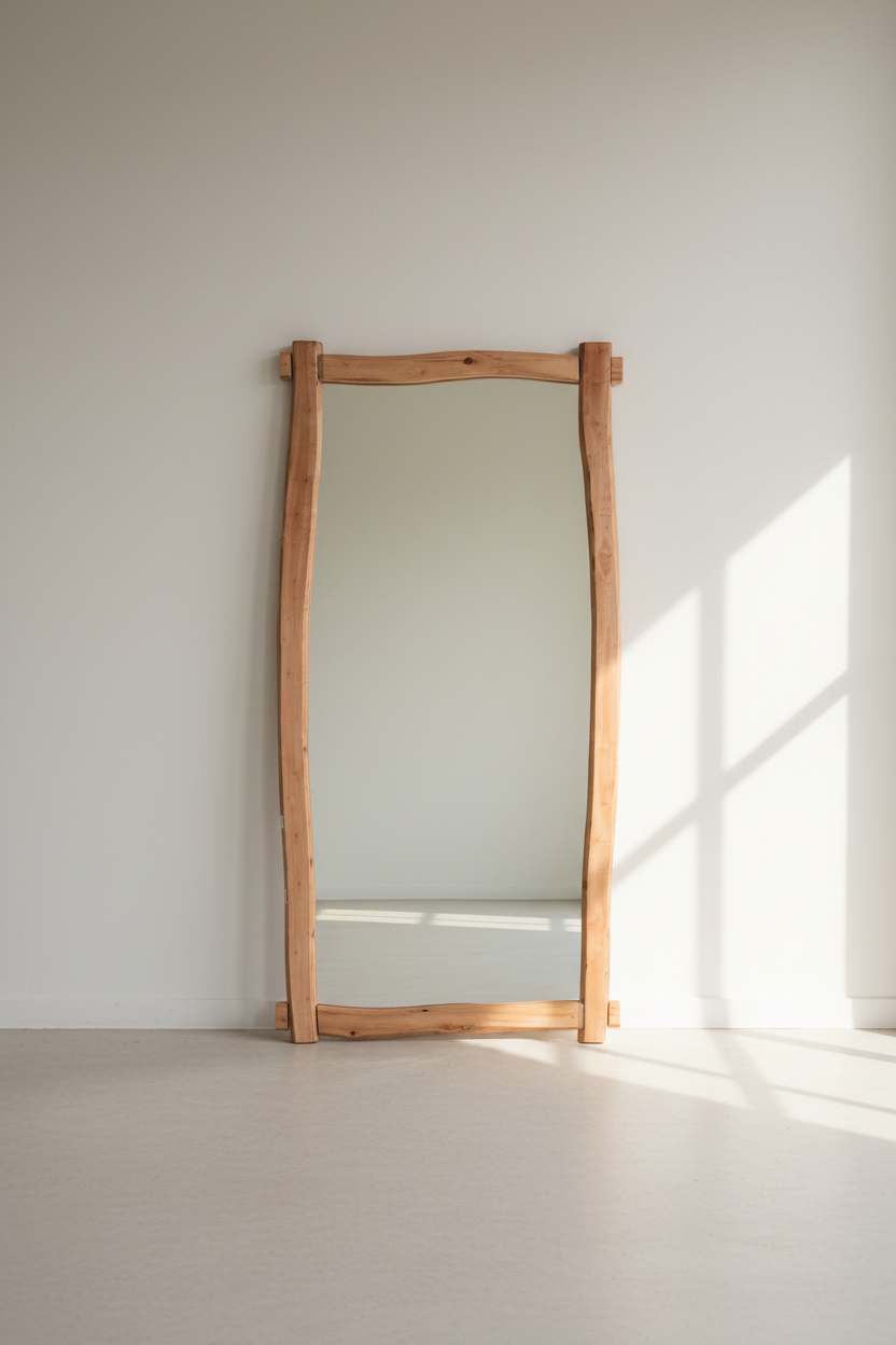 Live Edge Mirror Frame