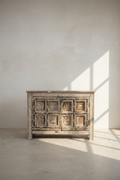 Carved vintage door sideboard.