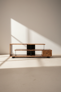 Rosewood tv stand.