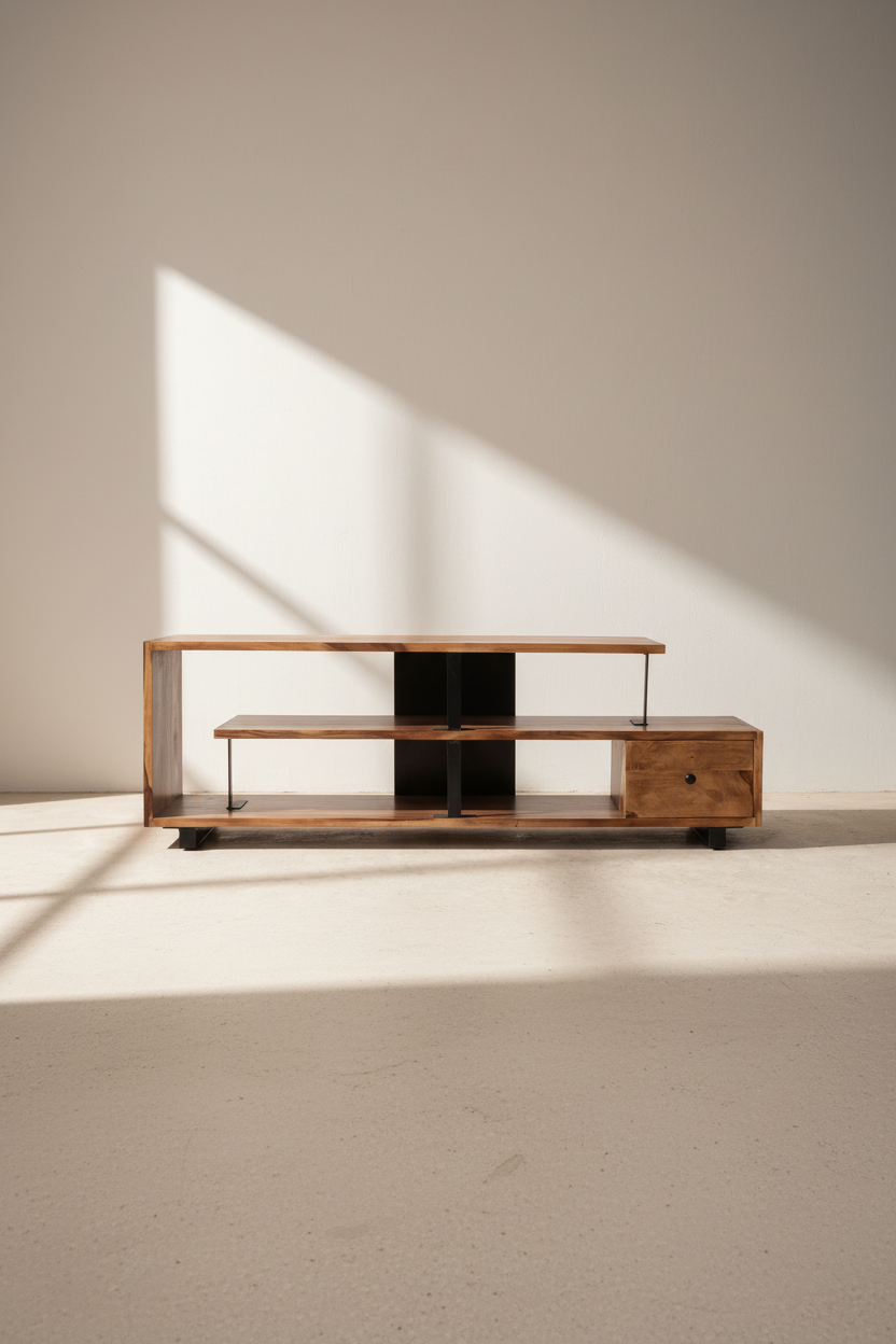 Rosewood tv stand.