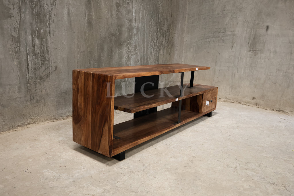 Rosewood tv stand.