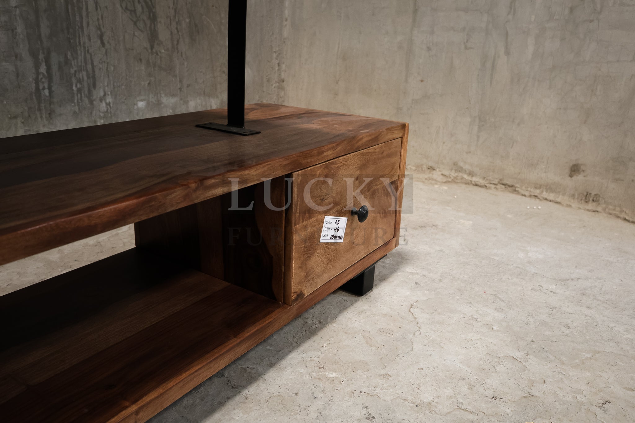 Rosewood tv stand.
