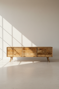 Mango wood tv stand.