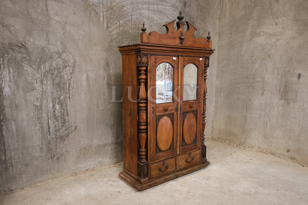 Victorian Vintage Cabinet teak wood.