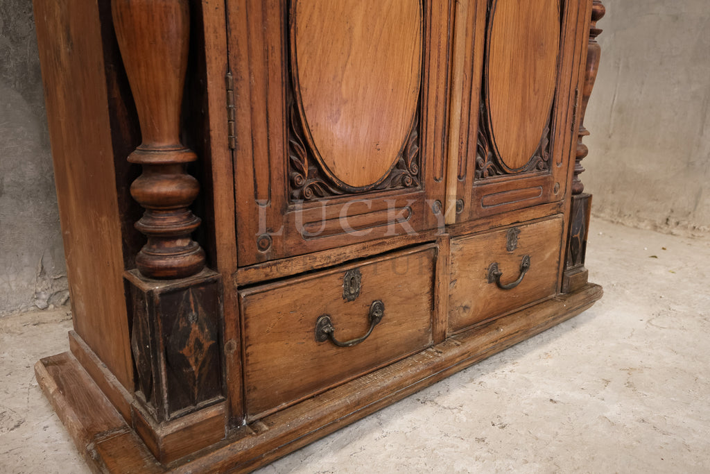 Victorian Vintage Cabinet teak wood.