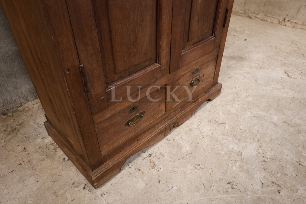 Vintage tiled cabinet teak wood.