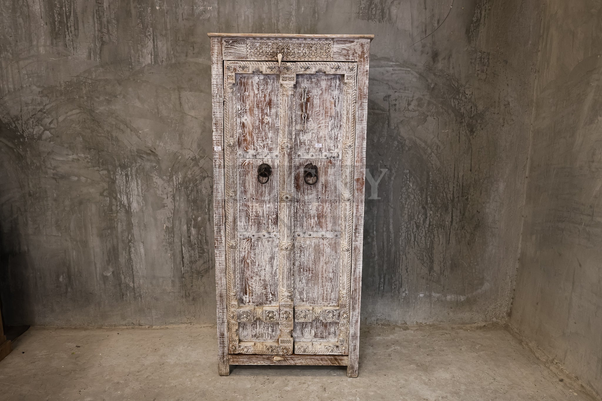 Vintage door cabinet.