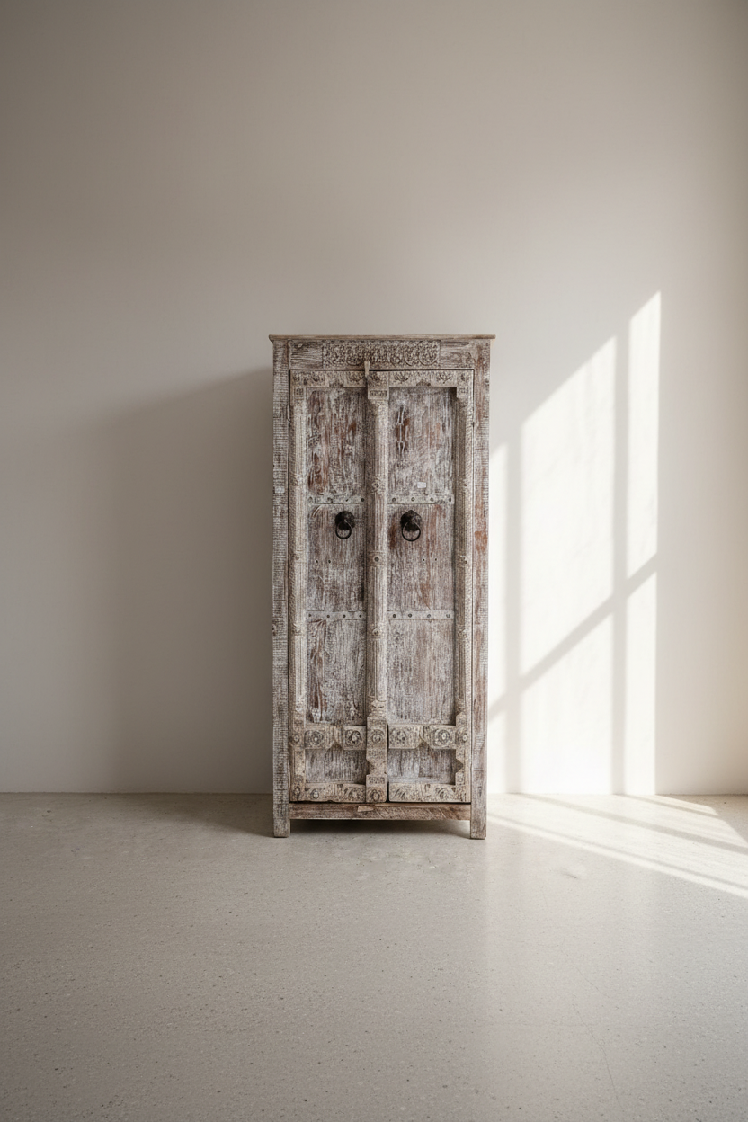 Vintage door cabinet.