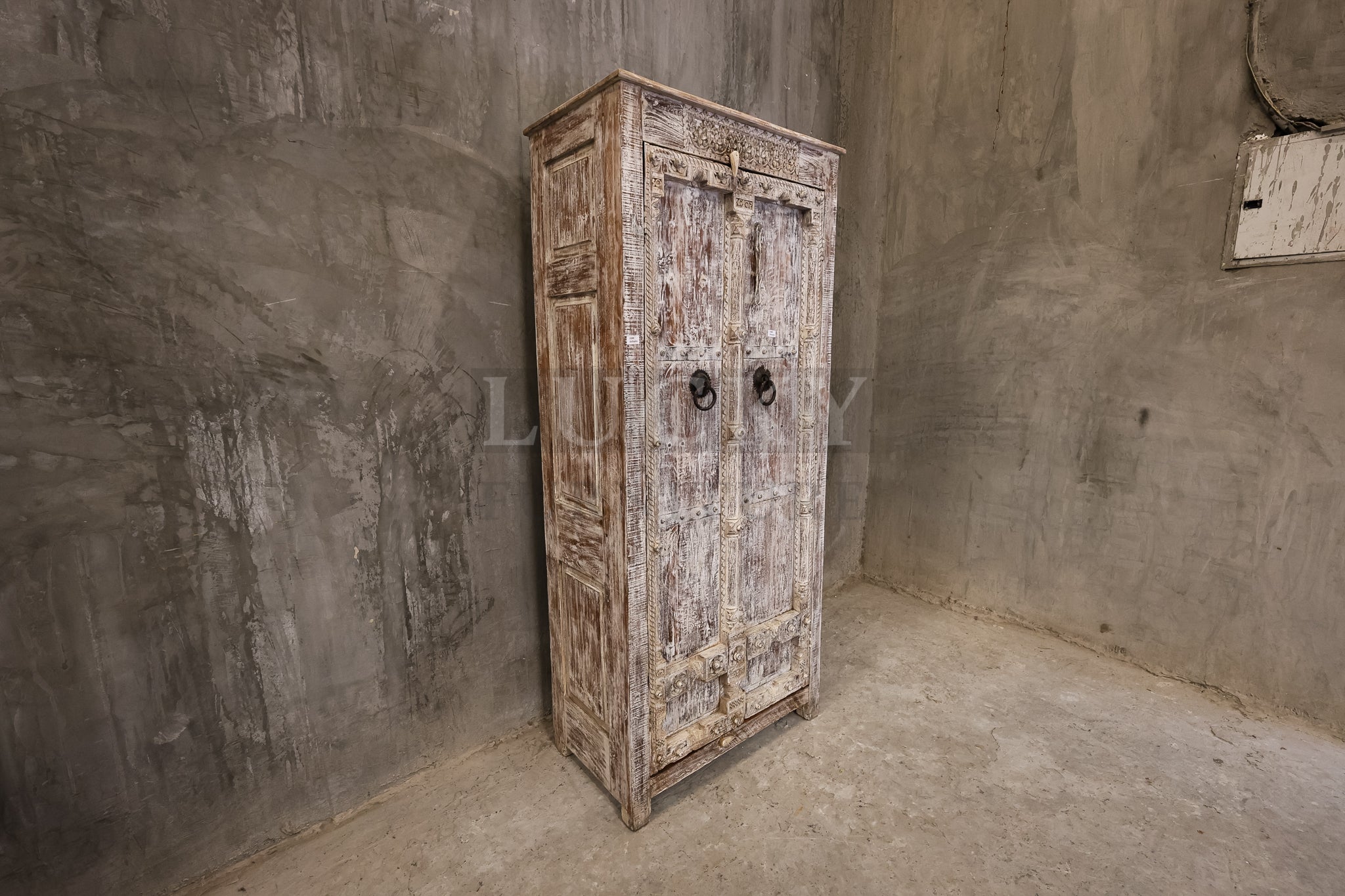 Vintage door cabinet.