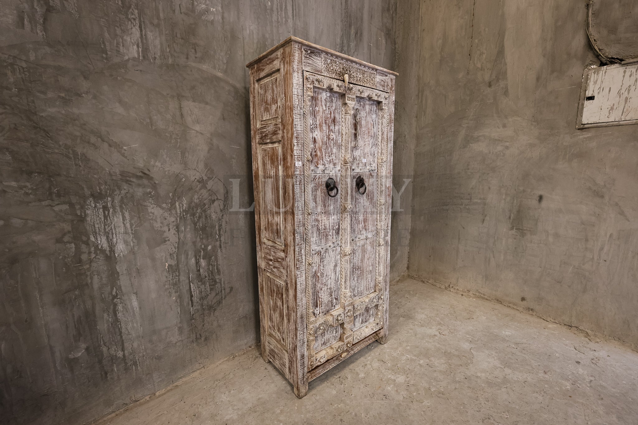 Vintage door cabinet.