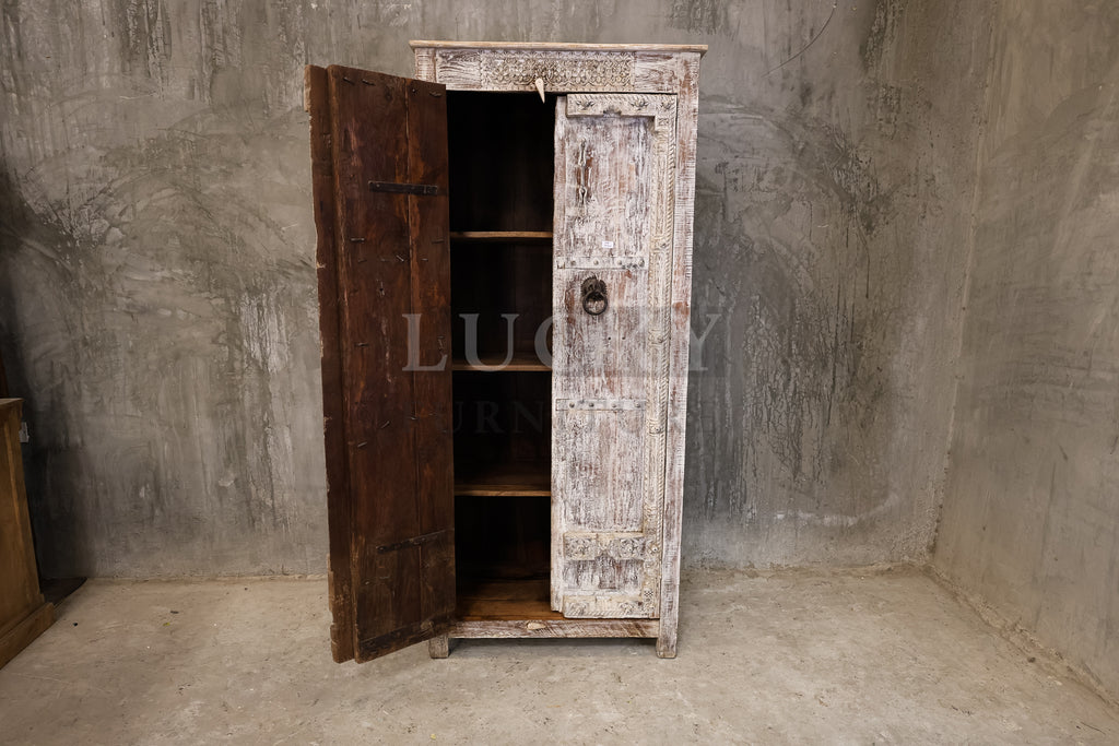 Vintage door cabinet.