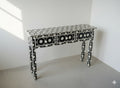 Bone inlay console