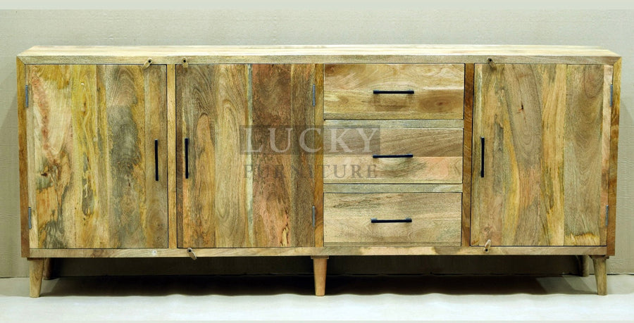 Mango wood sideboard