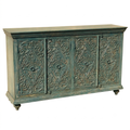 Carved sideboard.